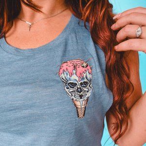 Skull Cone Muscle Tee